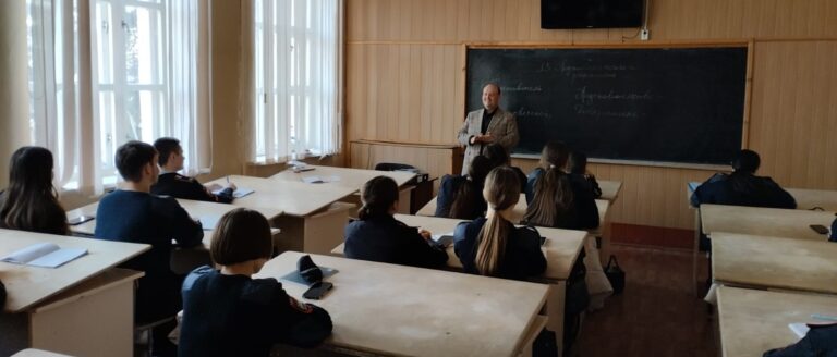 Read more about the article Преподаватель Торгашов А.В. провел лекцию о роли военной прокуратуры в годы Великой Отечественной войны
