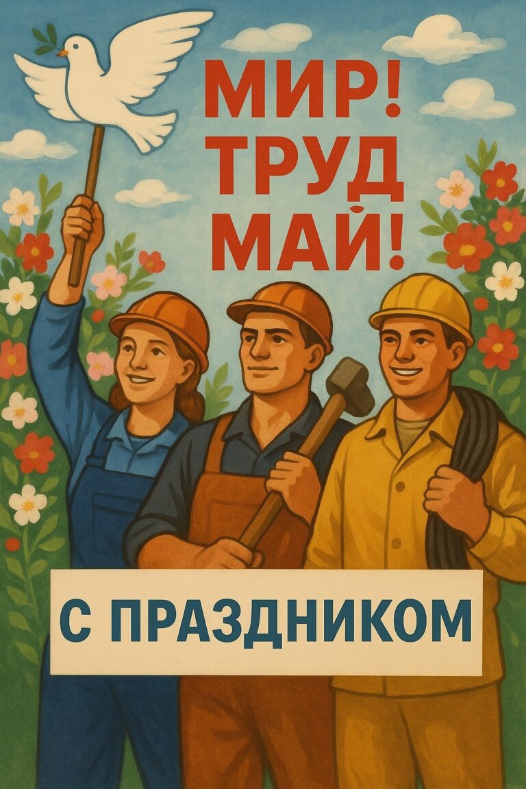Read more about the article С Первомаем, дорогие студенты!!!